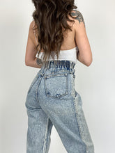 Load image into Gallery viewer, Vintage 80s P.S. Gitano Ultra High Rise Acid Wash Jeans Waist 28-30”