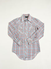 Load image into Gallery viewer, Vintage 80s JC Penny Plaid Pearl Snap