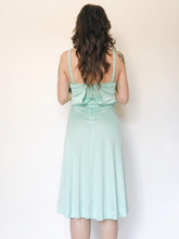 Load image into Gallery viewer, Vintage 70s Mint String Waist Dress
