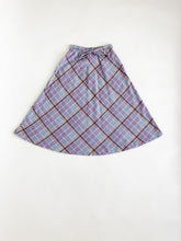 Load image into Gallery viewer, Vintage 80s Plaid Pastel Skirt