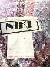 Load image into Gallery viewer, Vintage 80s Plaid Pastel Skirt