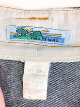 Load image into Gallery viewer, Vintage 80s Dark Wash Denim Skirt