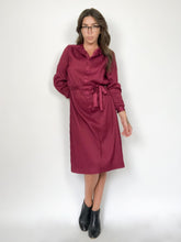 Load image into Gallery viewer, Vintage 80s Pour Vous Semi Sheer Polyester Dress