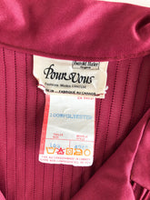 Load image into Gallery viewer, Vintage 80s Pour Vous Semi Sheer Polyester Dress
