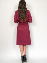 Load image into Gallery viewer, Vintage 80s Pour Vous Semi Sheer Polyester Dress
