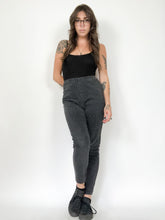 Load image into Gallery viewer, Vintage 90s Vintage Blues Grey High Rise Jean Leggings