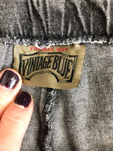 Load image into Gallery viewer, Vintage 90s Vintage Blues Grey High Rise Jean Leggings