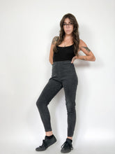 Load image into Gallery viewer, Vintage 90s Vintage Blues Grey High Rise Jean Leggings