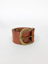 Load image into Gallery viewer, Vintage Ports International Cognac Leather Belt
