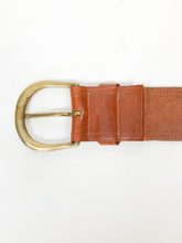Load image into Gallery viewer, Vintage Ports International Cognac Leather Belt