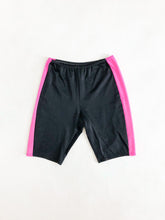 Load image into Gallery viewer, Vintage 80s Baltex Black and Fuchsia Athletic Shorts