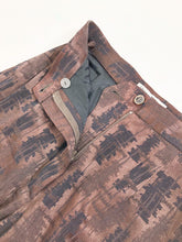 Load image into Gallery viewer, Vintage 90s Votre Nom Brown and Black High Rise Trousers Waist 26”