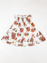 Load image into Gallery viewer, Vintage 70s Poly Fall Flower Midi Skirt Waist 27”