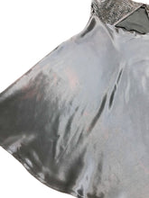 Load image into Gallery viewer, Vintage 90s Evidence Black Satin and Sparkle Party Dress