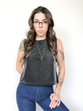 Load image into Gallery viewer, Vintage 90s VIP Petites Silver Sparkle Top