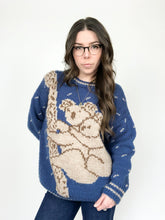 Load image into Gallery viewer, Vintage Hand Knit Koala Sweater