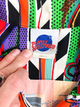 Load image into Gallery viewer, Vintage 1991 Planet Hollywood Abstract Button Up Camp Shirt Size S