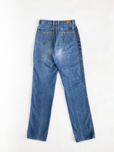 Load image into Gallery viewer, Vintage 70s Brittania High Rise Straight Leg Jeans Waist 26”