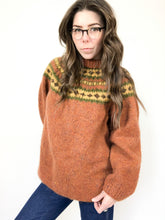 Load image into Gallery viewer, Vintage Hand Knit Heavy Wool Sweater