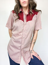 Load image into Gallery viewer, Vintage 70s Rockmount Ranch Wear Red Pearl Snap Shirt
