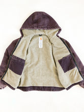 Load image into Gallery viewer, Vintage Carhartt Burgundy Faded Distressed Jacket