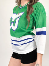 Load image into Gallery viewer, Vintage 90s CCM Hartford Whalers Jersey Youth L