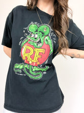 Load image into Gallery viewer, Vintage 2008 Black Rat Fink Tee Size L