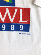 Load image into Gallery viewer, Vintage 1989 NFL Pro Bowl Hawaii White Jersey Ringer Size M