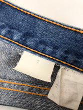 Load image into Gallery viewer, Vintage 70s Brittania High Rise Straight Leg Jeans Waist 26”