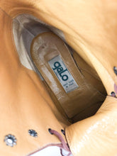 Load image into Gallery viewer, Vintage 90s Brown Leather Lace Up Booties Size 38.5