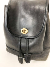 Load image into Gallery viewer, Vintage Coach Legacy 9960 Black Leather Backpack