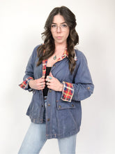 Load image into Gallery viewer, Vintage 70s Denim Chore Coat