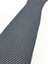 Load image into Gallery viewer, Vintage 90s Le Château Grey Striped Sleeveless Maxi Dress
