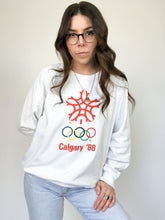 Load image into Gallery viewer, Vintage 88 Calgary Winter Olympics Crewneck