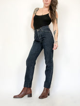 Load image into Gallery viewer, Vintage 90s Edwin High Rise Slim Fit Jeans Waist 28”