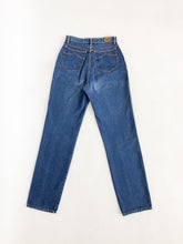 Load image into Gallery viewer, Vintage 70s Brittania High Rise Straight Leg Jeans Waist 26”