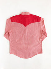 Load image into Gallery viewer, Vintage 70s Roper ‘Rodeo Blue’ Red Western Shirt and Skirt Set