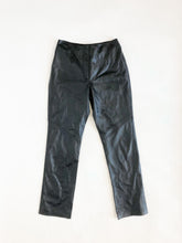 Load image into Gallery viewer, Vintage 90s Willi Smith Soft Black Leather Pants Waist 28”