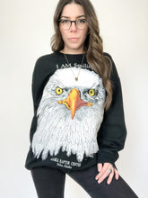 Load image into Gallery viewer, Vintage 90s Sitka Alaska Eagle ‘I AM SMILING’ Sweater