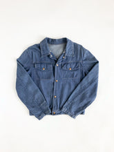 Load image into Gallery viewer, Vintage 70s Denim Long Sleeve Snap Up Shirt