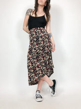 Load image into Gallery viewer, Vintage 90s Smart Set Floral Maxi Skirt Waist 26”