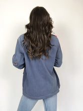 Load image into Gallery viewer, Vintage 70s Denim Chore Coat