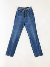 Load image into Gallery viewer, Vintage 70s JR’s High Rise Straight Leg Jeans Waist 26”