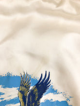 Load image into Gallery viewer, Vintage 80s Busch White Satin Bomber Jacket