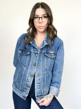 Load image into Gallery viewer, Vintage 80s Rustler Distressed Denim Jacket