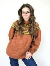 Load image into Gallery viewer, Vintage Hand Knit Heavy Wool Sweater