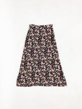 Load image into Gallery viewer, Vintage 90s Smart Set Floral Maxi Skirt Waist 26”