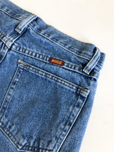Load image into Gallery viewer, Vintage 90s Rustler High Rise Cut Off Shorts Waist 30”