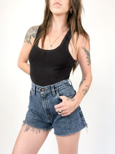 Load image into Gallery viewer, Vintage 80s Levis 550 Stone Wash Cut Off Shorts Waist 30”