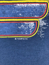 Load image into Gallery viewer, Vintage 1998 Sturgis Rally Navy Blue Wolf Moon Tee Size M